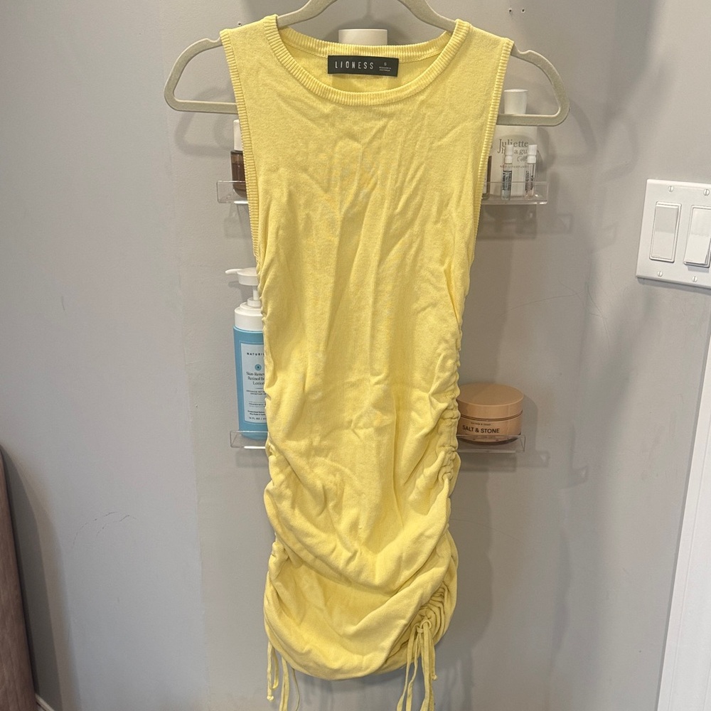 Lioness Butter Yellow Dress